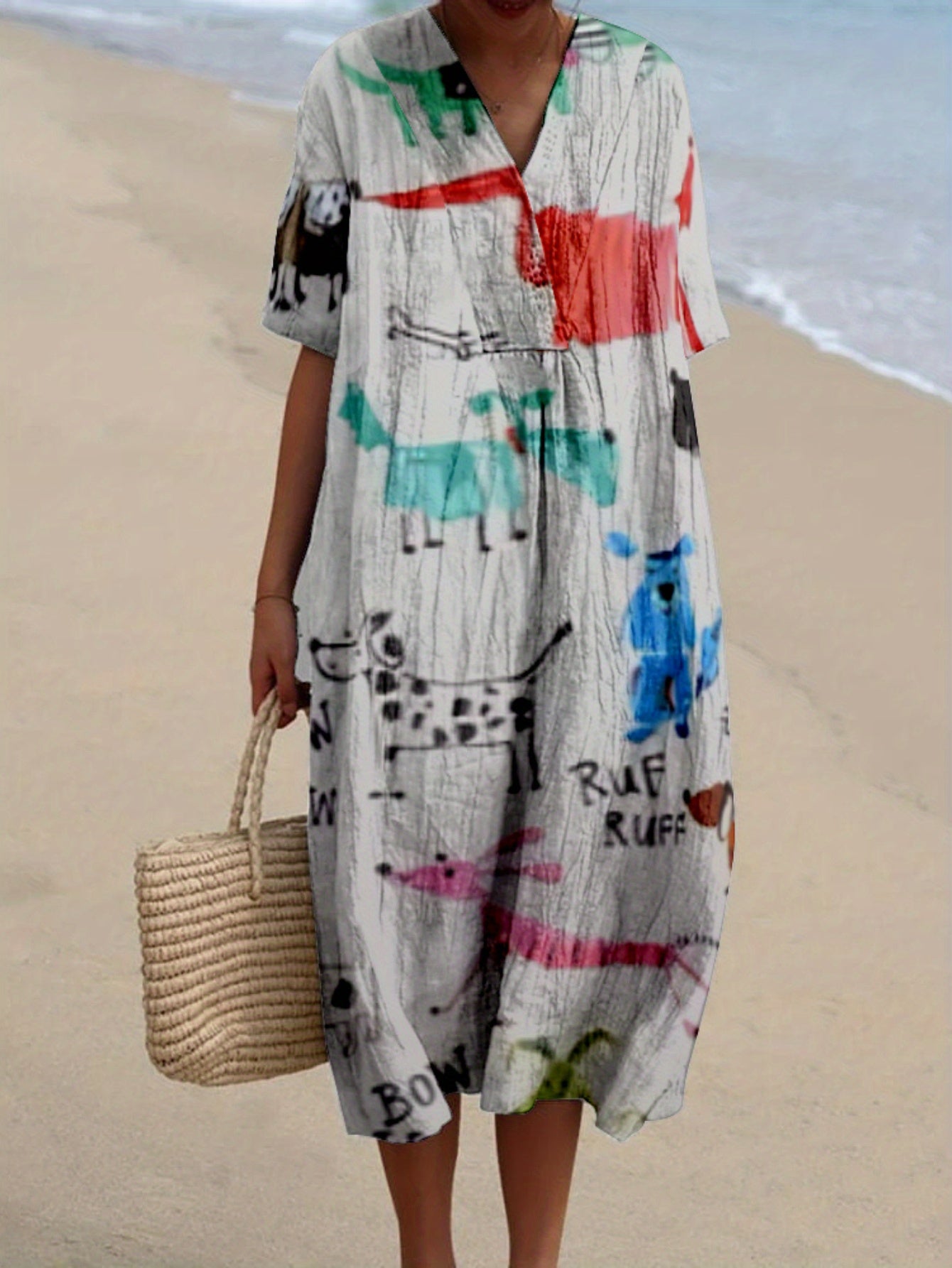Kiara|Printed Dress
