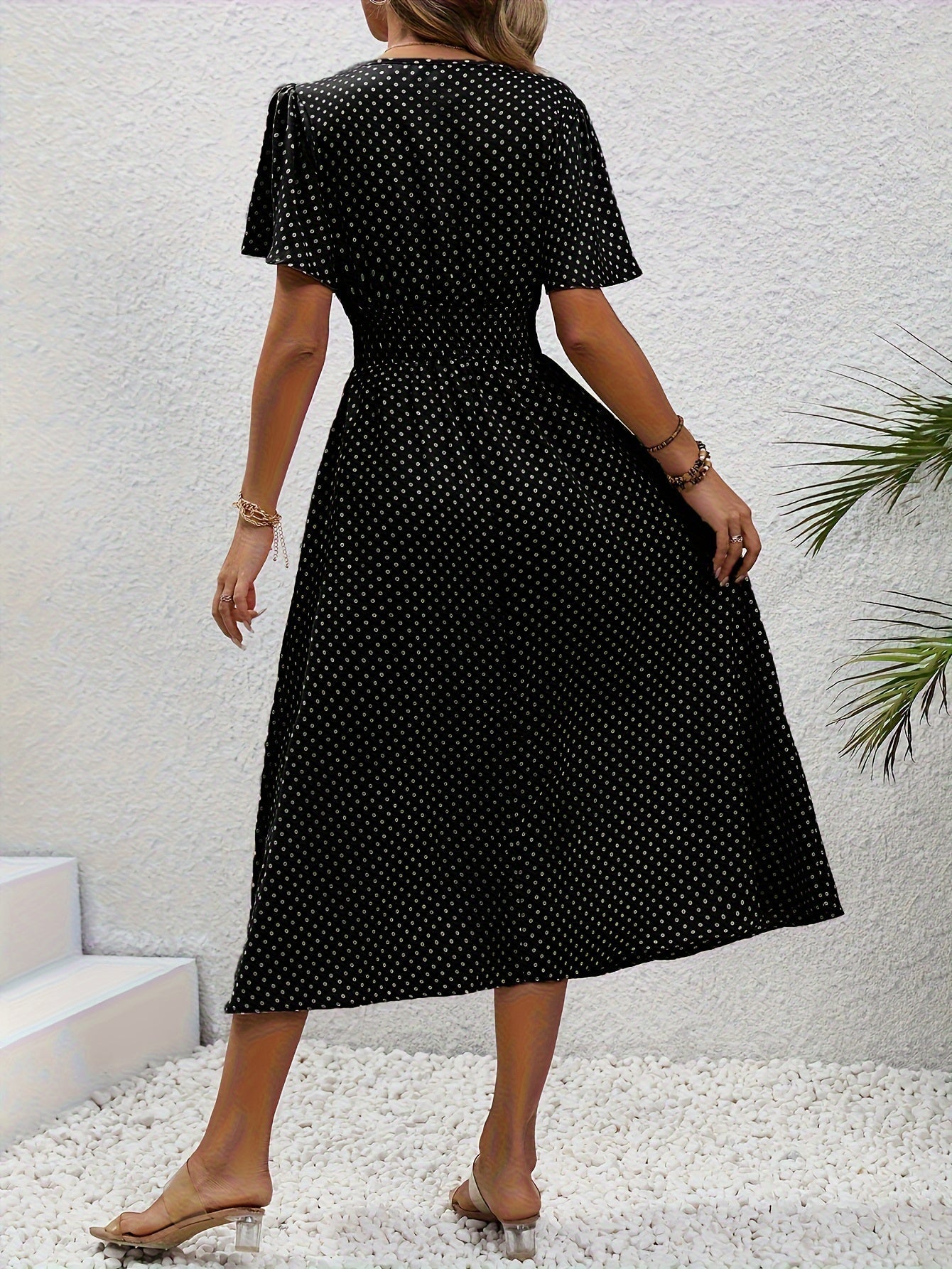Raquel | Polka Dot Print Dress