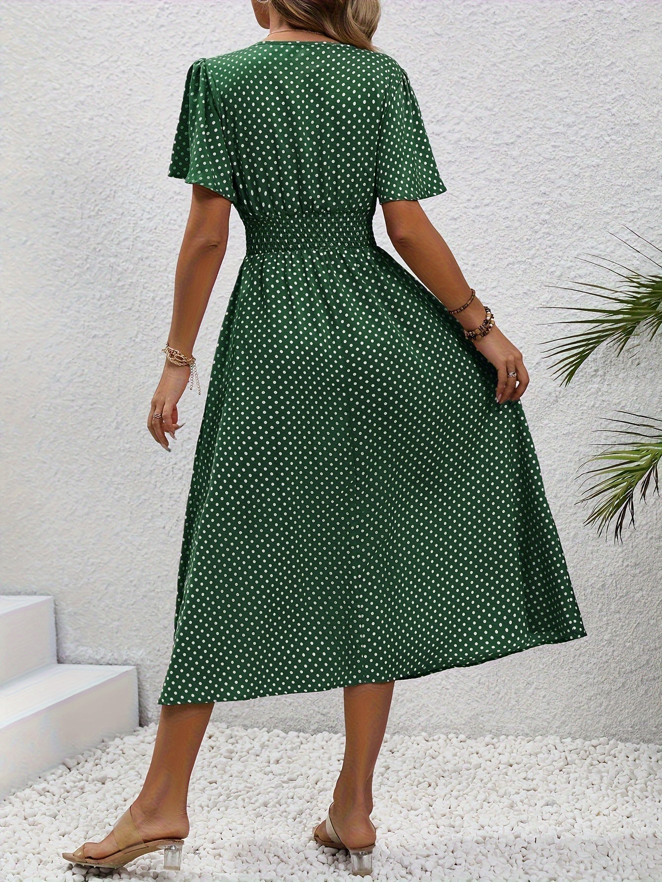 Raquel | Polka Dot Print Dress