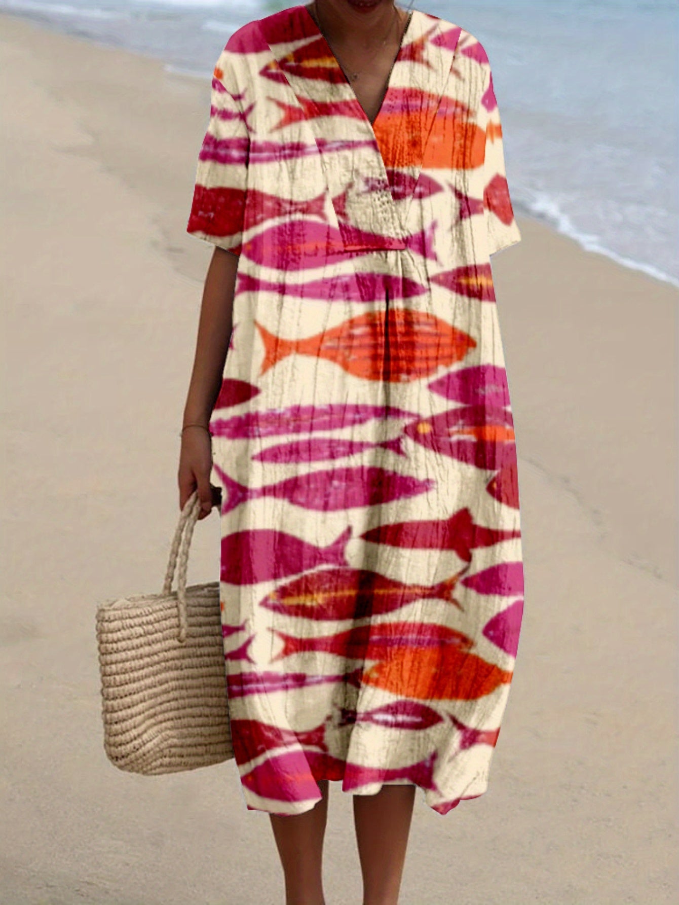 Kiara|Printed Dress
