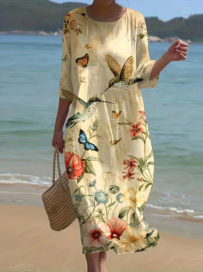 Jimena | Dress with Floral Print