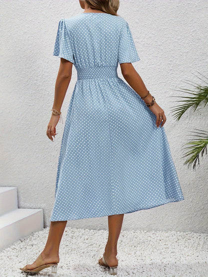 Raquel | Polka Dot Print Dress