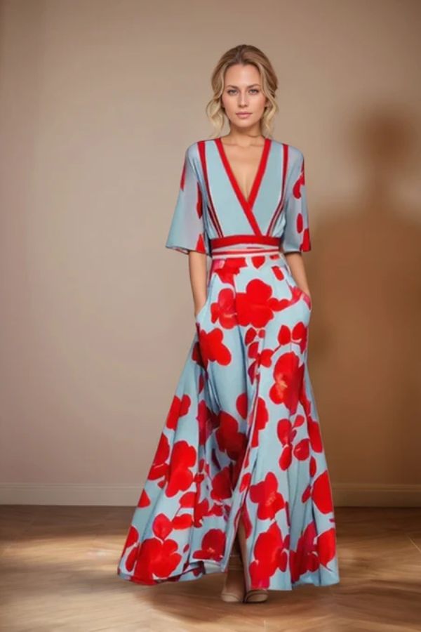 Anabel | Timeless Elegance Floral Dress