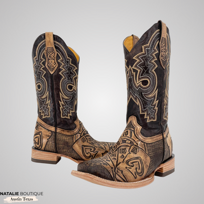 Luna – Bohemian Style Boots Rustic