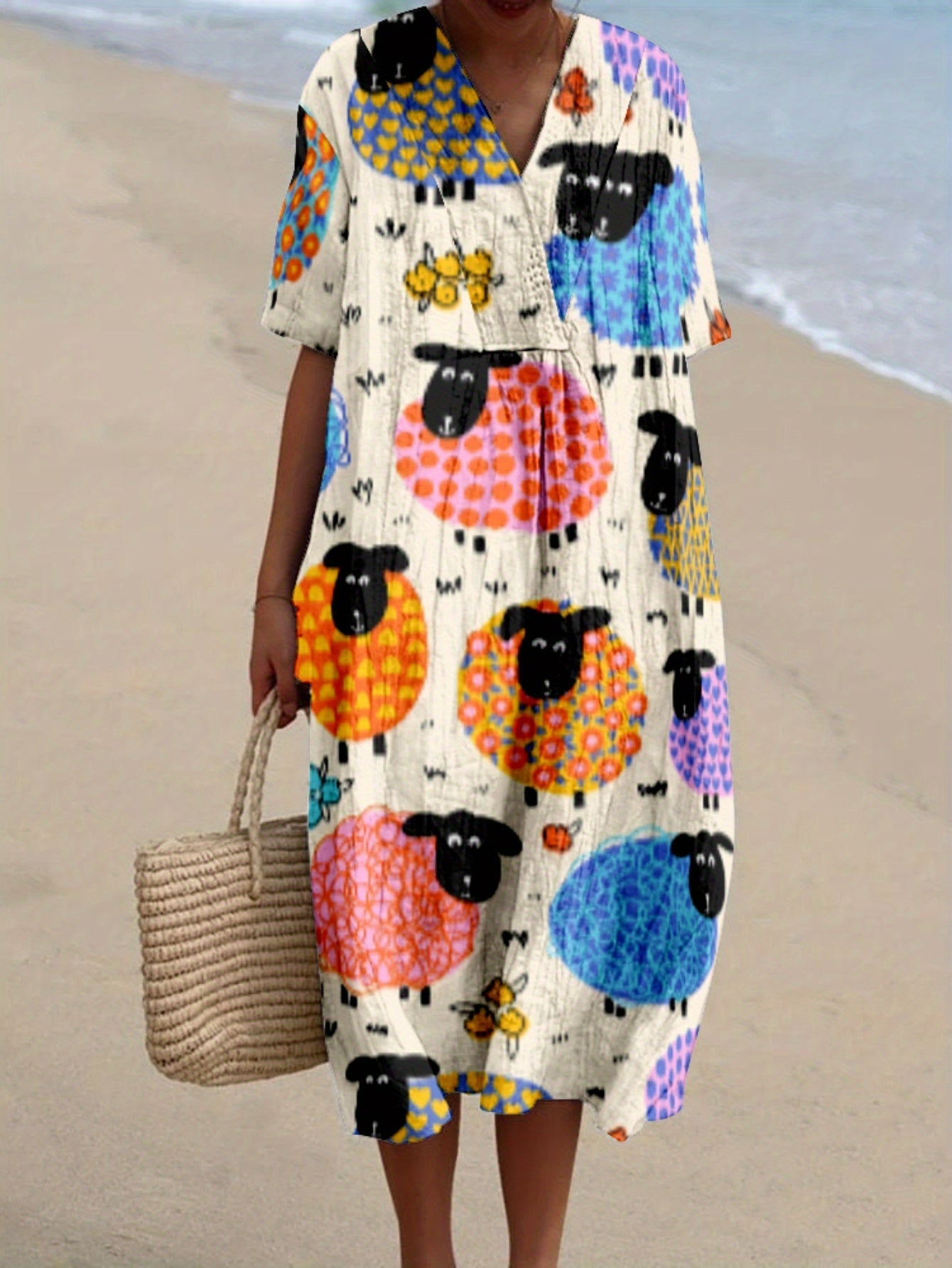 Dafne｜Printed Dress