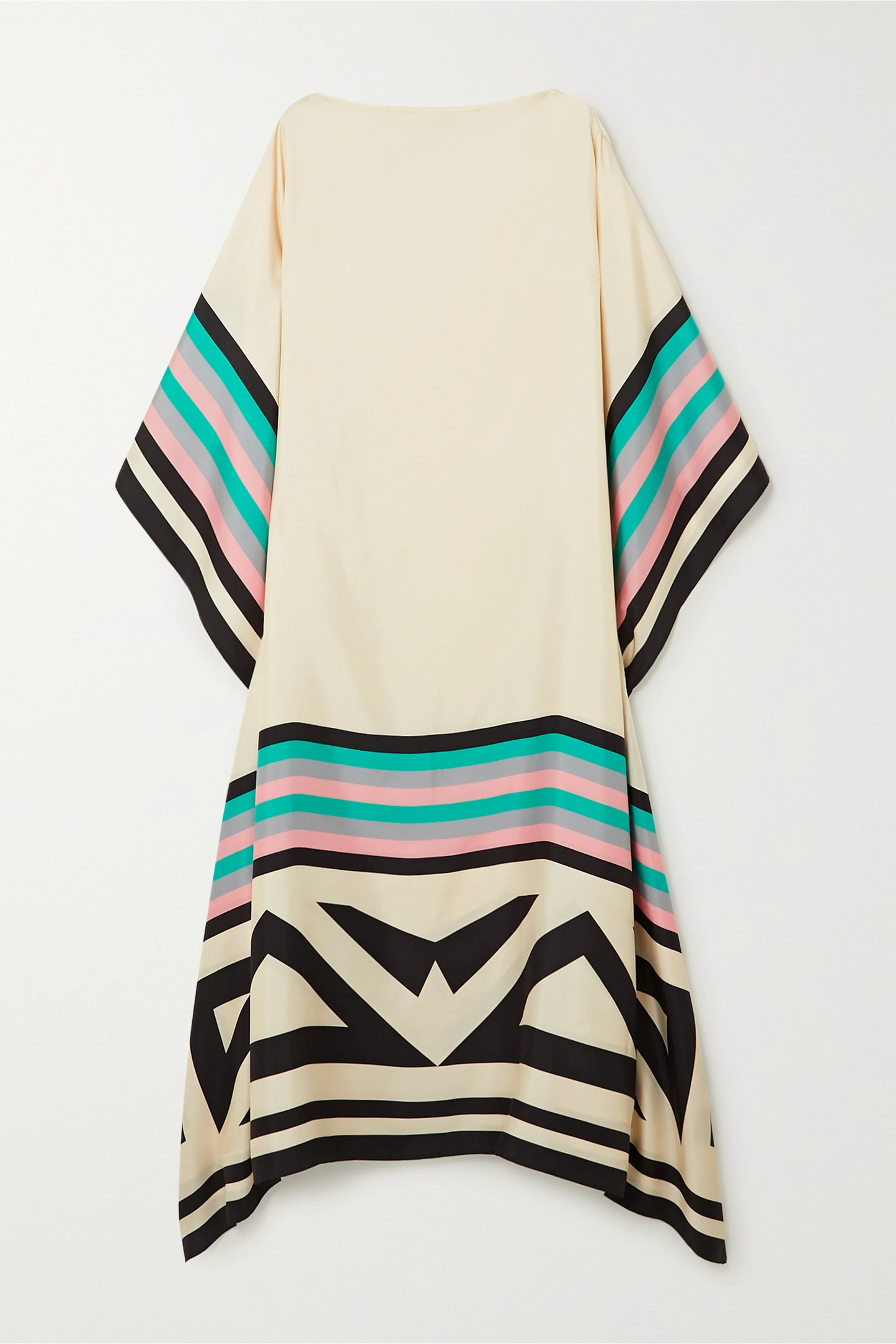 Iria | Elegant Dress with Geometric Print