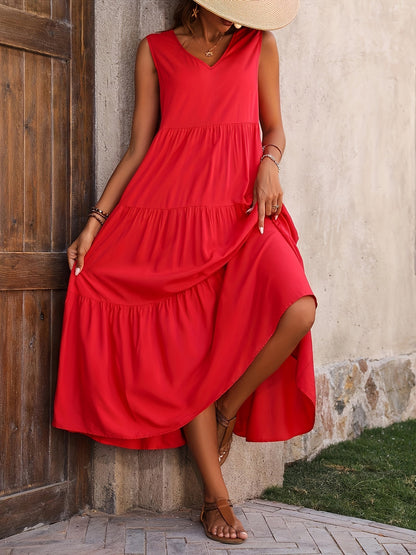 Silvia | Casual V-Neck Dress