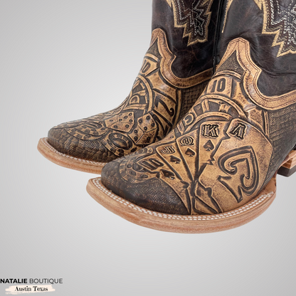 Luna – Bohemian Style Boots Rustic