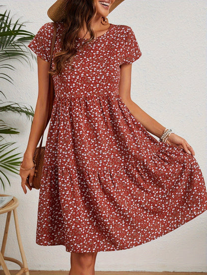 Julia | Dress with Floral Print