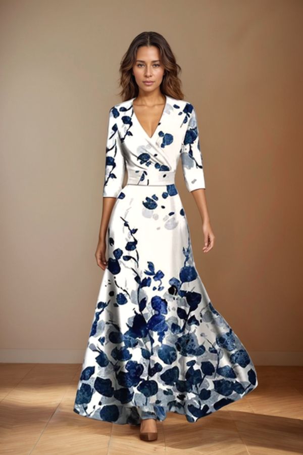 Anabel | Timeless Elegance Floral Dress