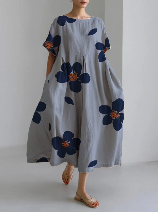 Raffaella | Artistic summer dress with freedom of movement and unique style for casual days