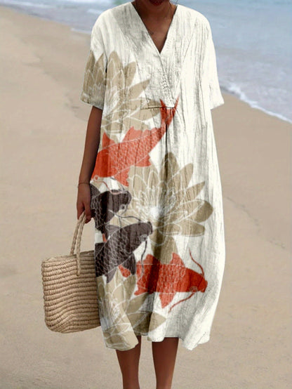 Julieta｜Printed Dress