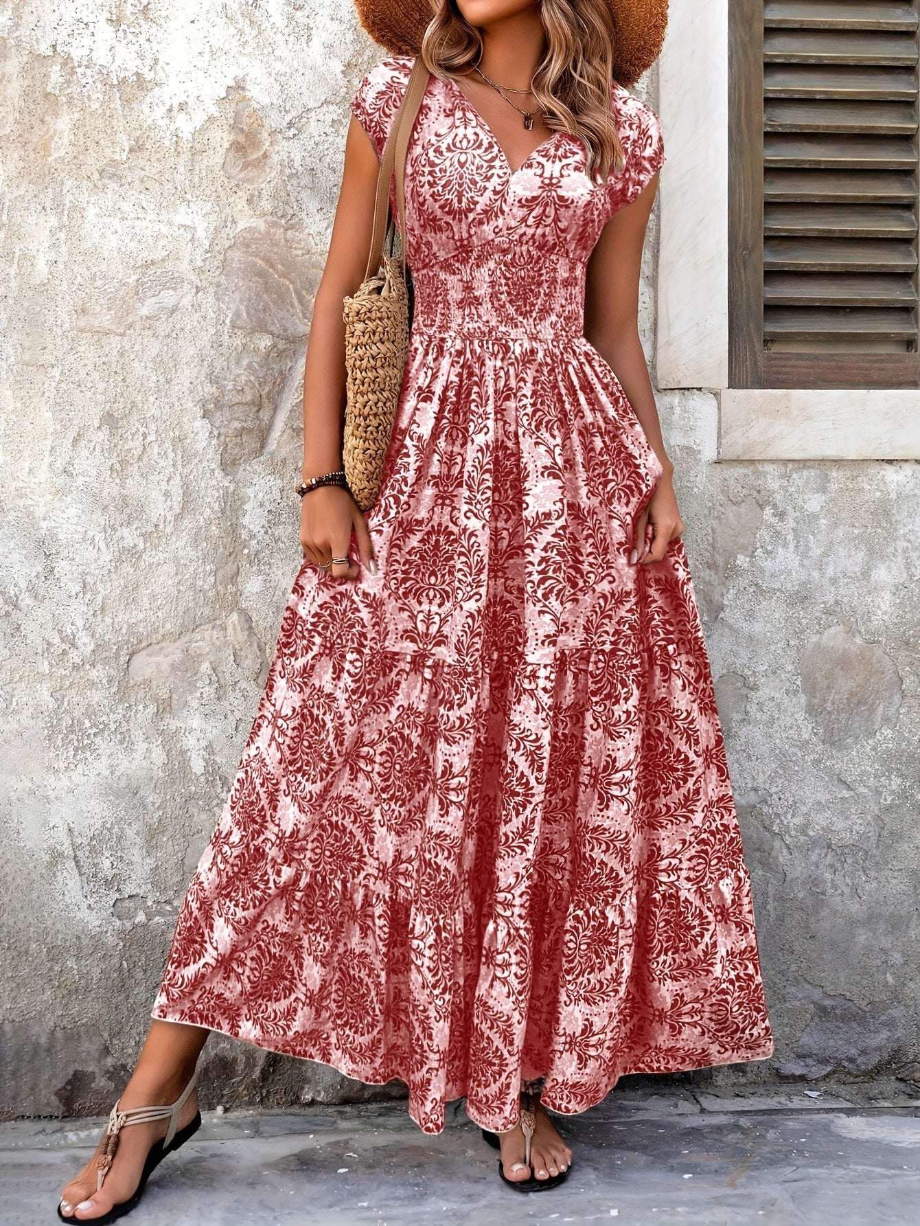 Maria | Floral Print Dress