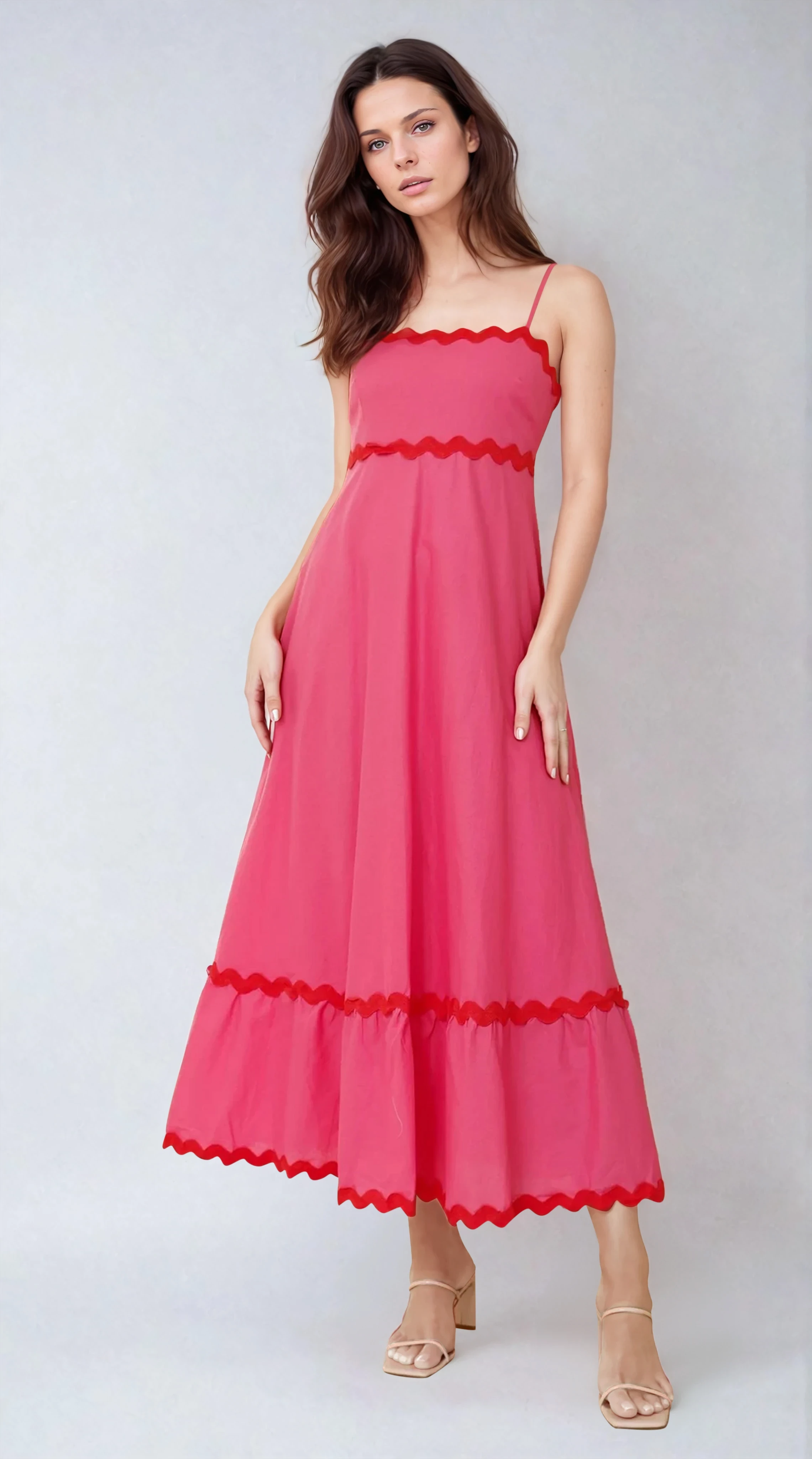 Pink / Red / 3XL