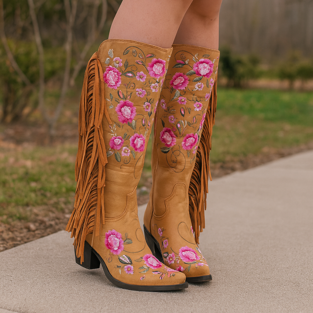 Luna – Bohemian Style Boots – Washington