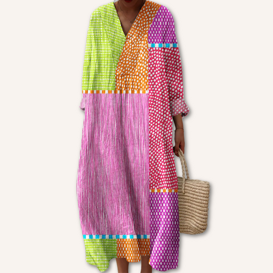 Renata｜Multicolor Printed Dress
