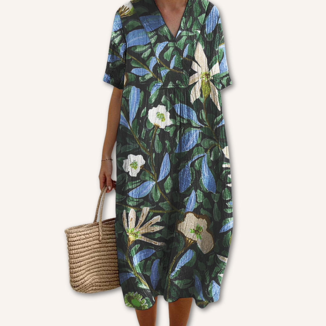 Mireia｜Dress with Floral Print