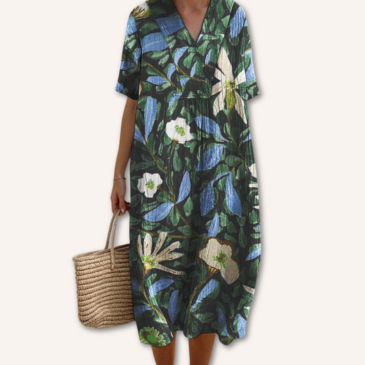 Mireia｜Dress with Floral Print