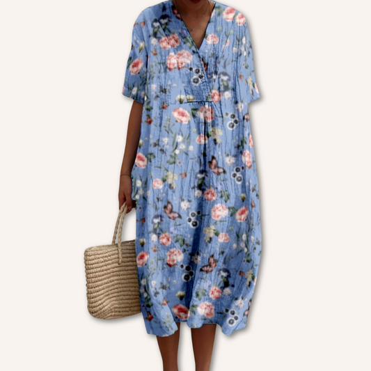Dafne｜Printed Dress