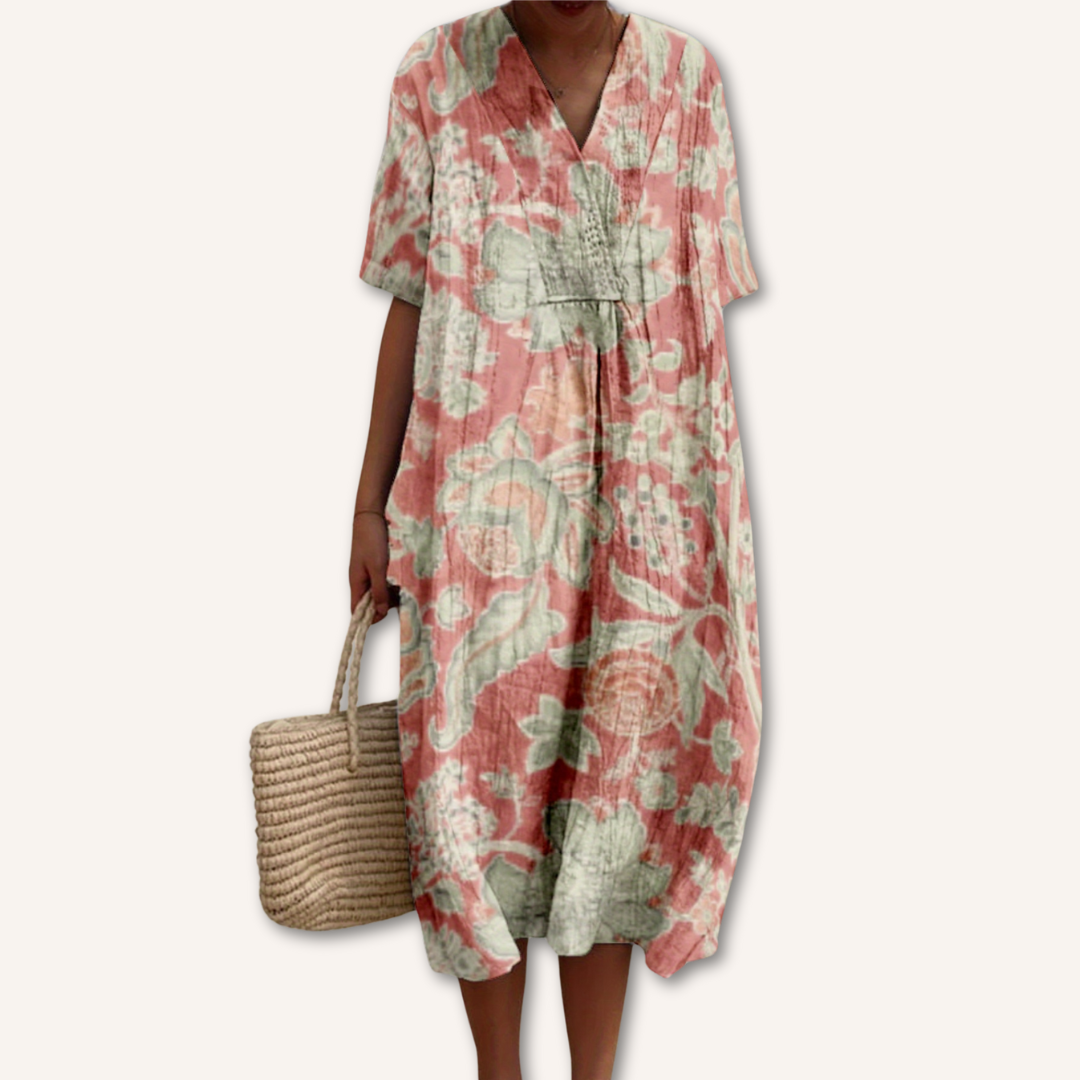 Dafne｜Printed Dress
