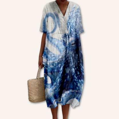 Dafne｜Printed Dress
