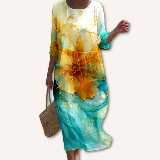 Érika｜Floral Print Dress