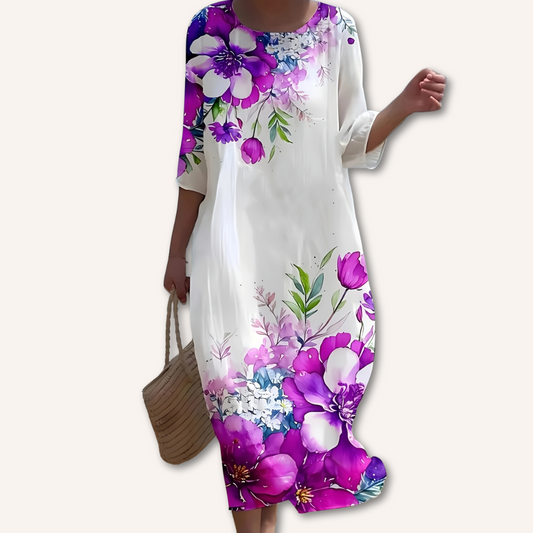 Briana | Floral Print Dress
