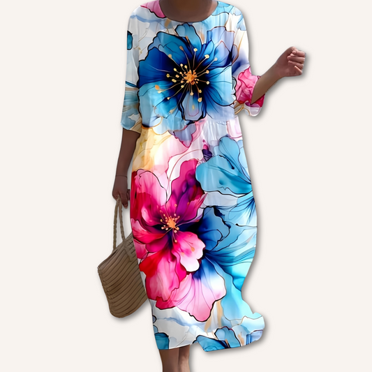 Arelis｜Dress with Floral Print