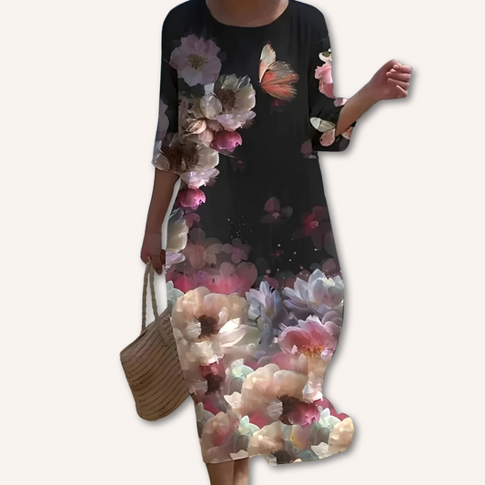 Maite | Dress with Floral Print