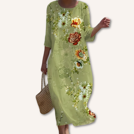 Ada | Dress with Floral Print