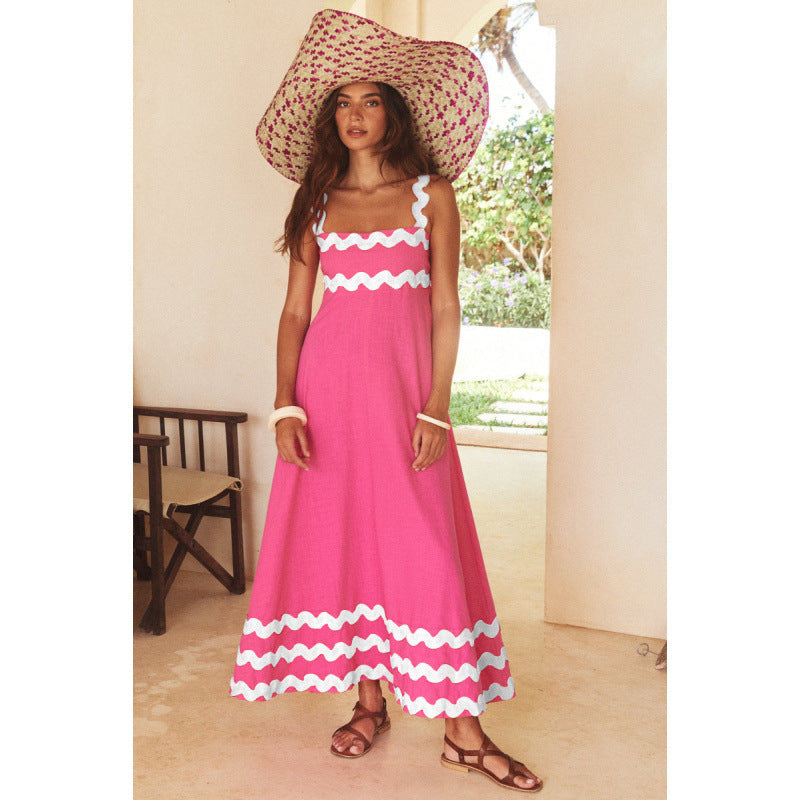 Pink Wrinkle White / 2XL/US 14