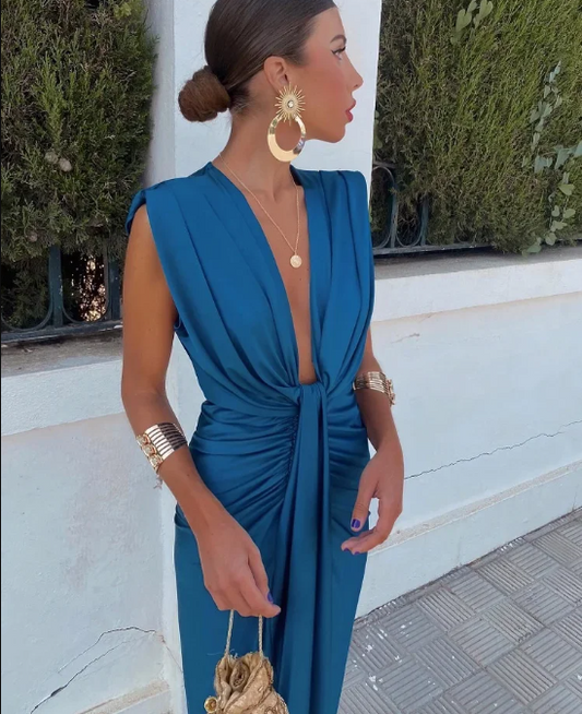 Ana™ | Pleated Maxi Dress