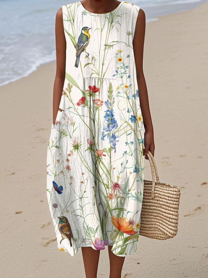 Salma | Printed Dress