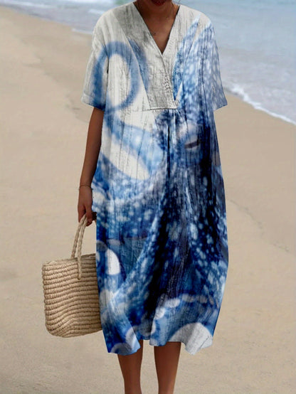 Dafne｜Printed Dress