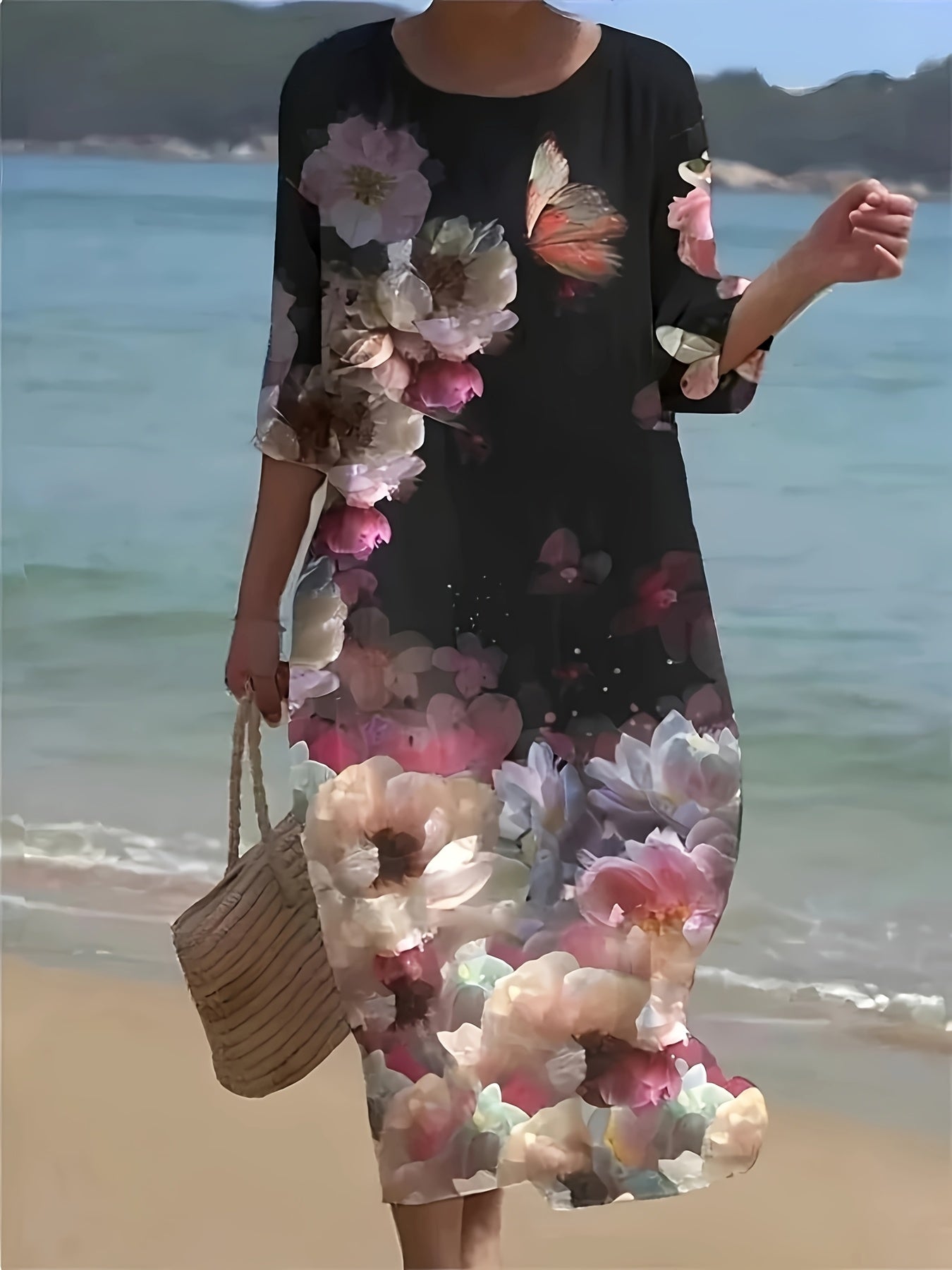 Maite | Dress with Floral Print
