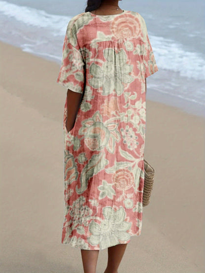 Dafne｜Printed Dress