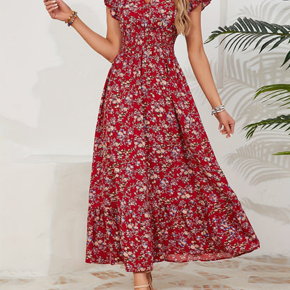 Elena | Floral Print Dress