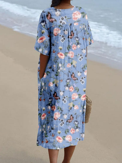Dafne｜Printed Dress