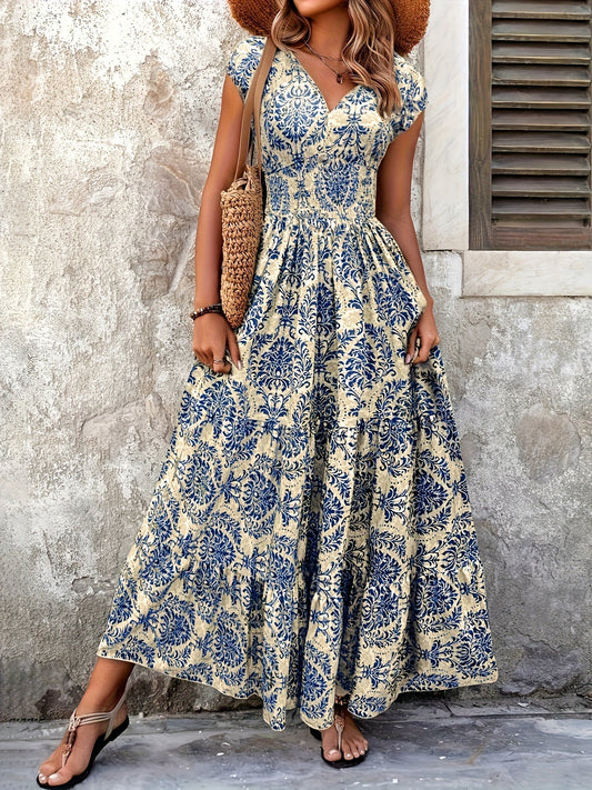 Sofía | Long Dress with V-Neck