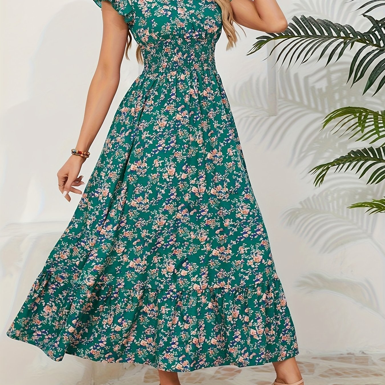 Elena | Floral Print Dress