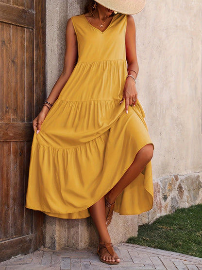 Silvia | Casual V-Neck Dress