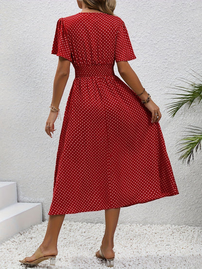 Raquel | Polka Dot Print Dress