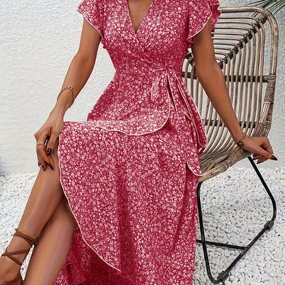 Vega | Elegant V-Neck Dress