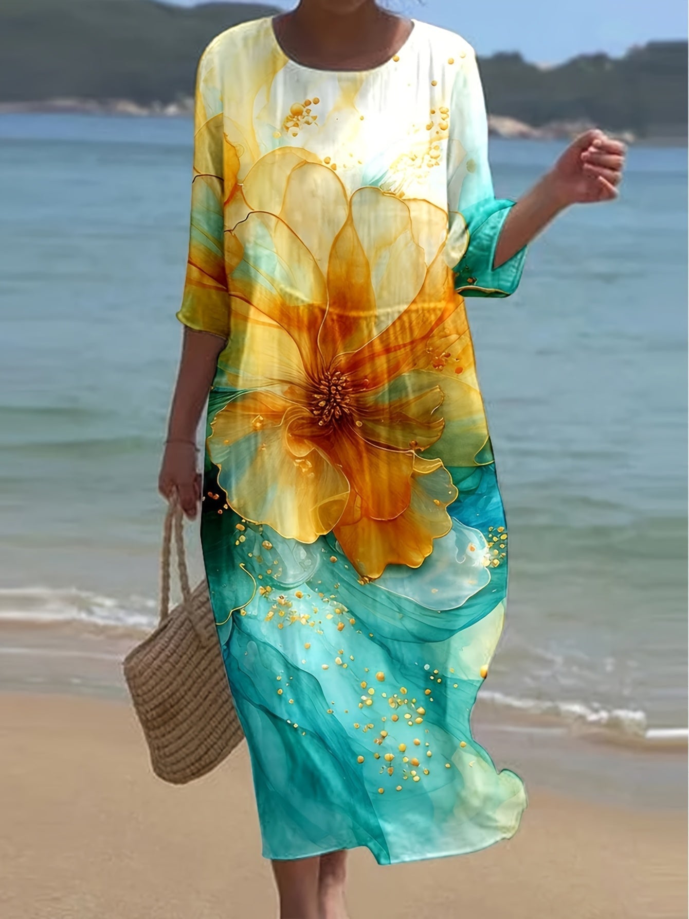 Érika｜Floral Print Dress
