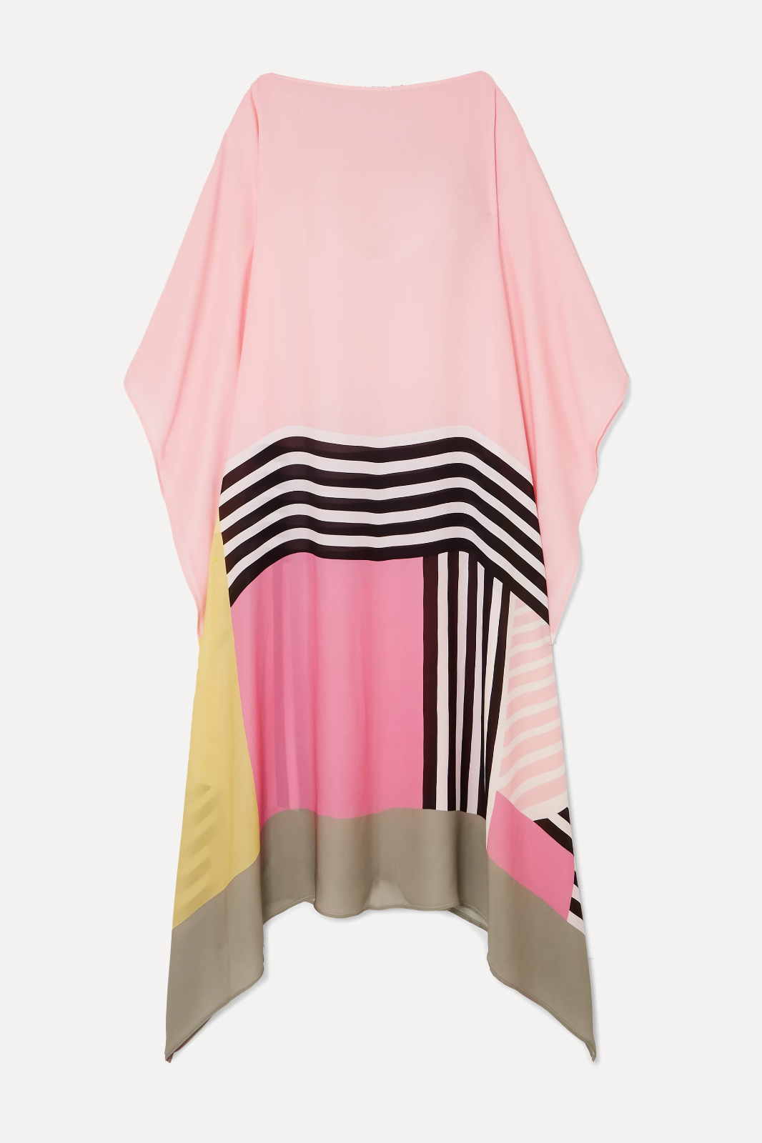 Iria | Elegant Dress with Geometric Print