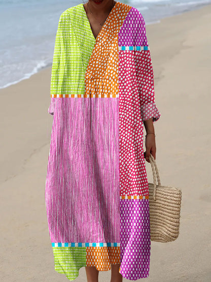 Renata｜Multicolor Printed Dress